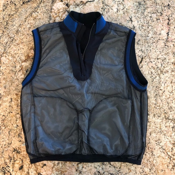 Golf⛳️Tommy🌴Bahama Men’s Driving Golf Sports Half Zip Vest Windbreaker EUC🐬 - Picture 9 of 11